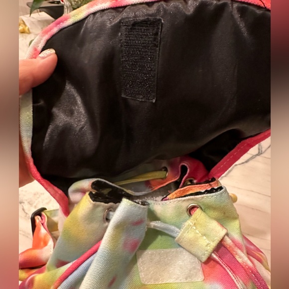 Adorable Undee Bandz Peace Tie Dye Mini Backpack - Picture 7 of 15